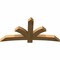 Ekena Millwork Davenport Rough Sawn Timber Gable Bracket, Western Red Cedar, 72"W x 36"H x 4"D x 6"F, 12/12 Pitch GBW072X36X0406DAV00RWR - alternate 2